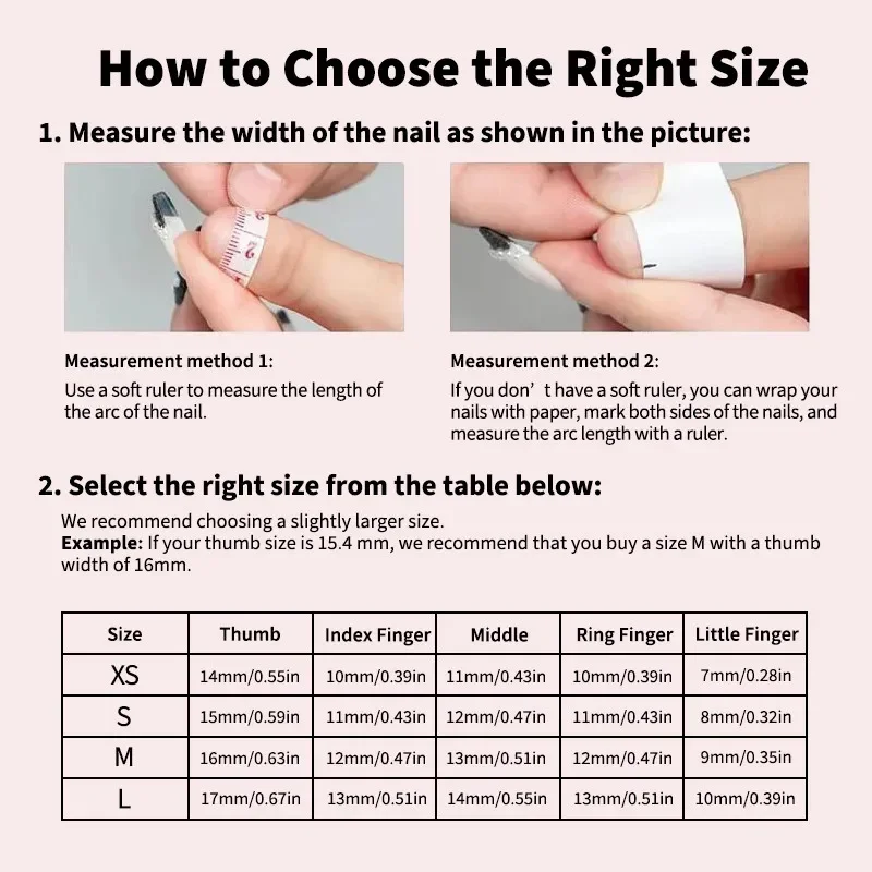 10-delige Y2k Spice Girl handgemaakte pers op nagels zwart roze zoete coole nail art boog liefde diamant amandel kunstnagels