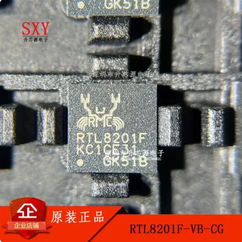 Original RTL8201F-VB-CG RTL8201FL/FI silk screen RTL8201F Ethernet transceiver chip