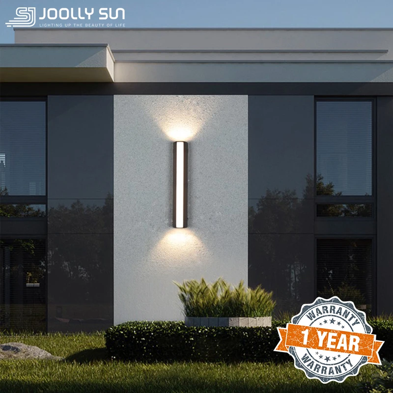 

JoollySun Waterproof Wall Light Outdoor Lighting Modern LED Wall Sconces for Terrace Balcony Garage Decor Aluminum Wall Lamp