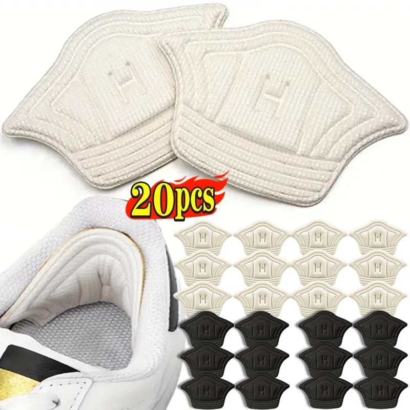 

2/20pcs Insoles Patch Heel Pads Women Sports Shoes Adjustable Size Back Stickers Antiwear Cushions Protector Feet Care Inserts