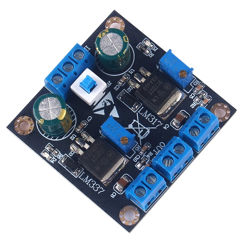 LM317 LM337 plus or minus Linear Power Module Low Ripple Adjustable Step-Down Regulator Operational Ampler Applicable