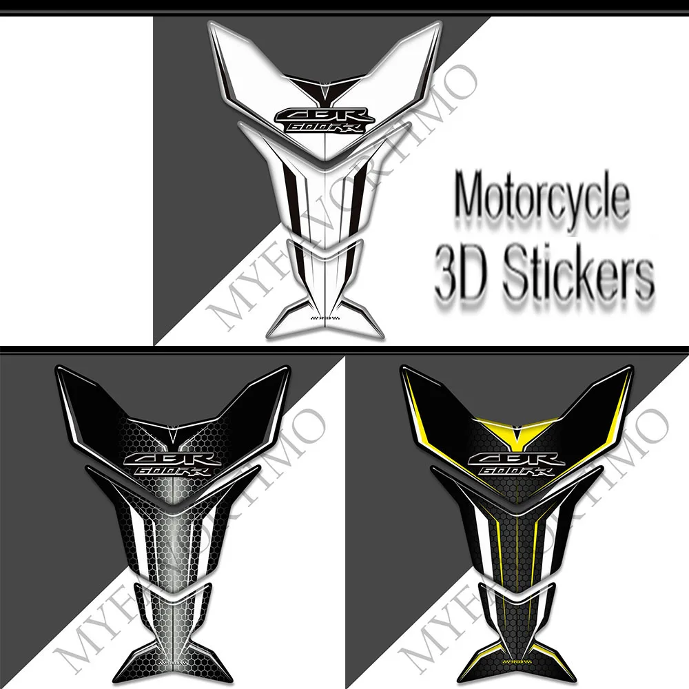 

3D Tank Pad Stickers Fairing Fender Protector Decals Gas Fuel Oil Kit Knee Fireblade For Honda CBR 600 RR 600RR CBR600RR HRC