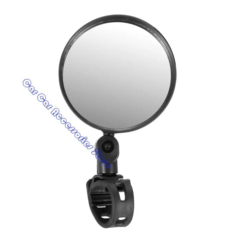 

Adjustable Bike Rear View Mirror Wide Convex Lens For Enhanced Safety Visibility 360 Degree Rotation