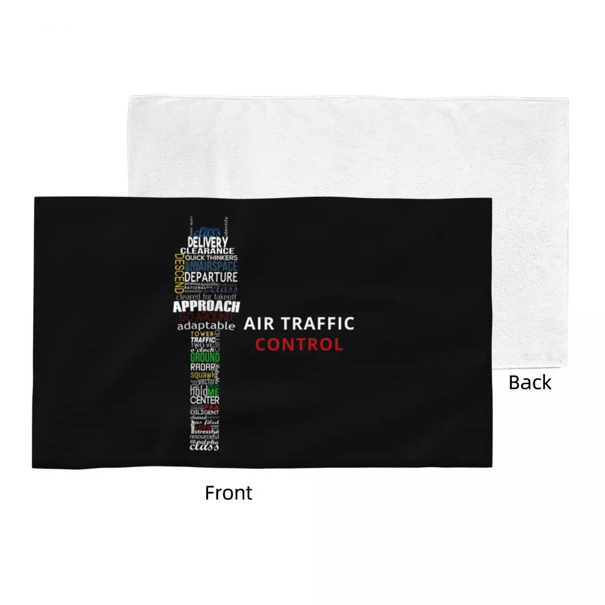 Air Traffic Controller Towel Quick Dry Pilot Air Fighter Soft Linen Cotton Bath Towels