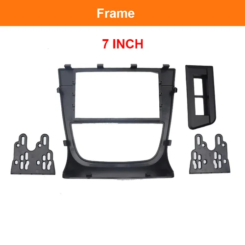 Imagen 2 del producto Fascia de coche de 7 pulgadas para VW GOLF G5 2007-2009, adaptador de marco de DVD, Radio estéreo, Audio, unidad principal de tablero, Kit de Panel de arnés de navegación