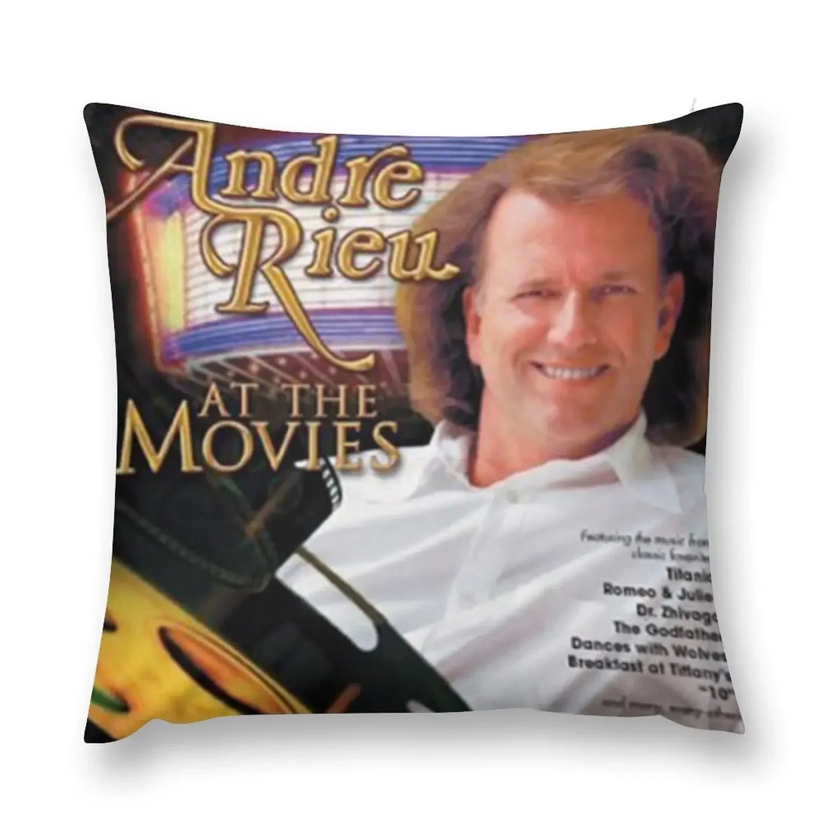 

Andre Rieu Andre Rieu At The Movies Throw Pillow New year Throw Pillow Covers Christmas Covers pillow