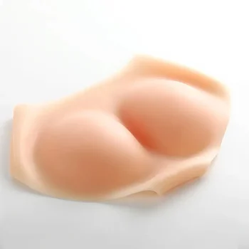 방수 풀 실리콘 리프터 엉덩이 바디 쉐이핑 바지, 섹시하고 부드럽고 두꺼운 트랭글 반바지, 힙 브리프 속옷, 1 개