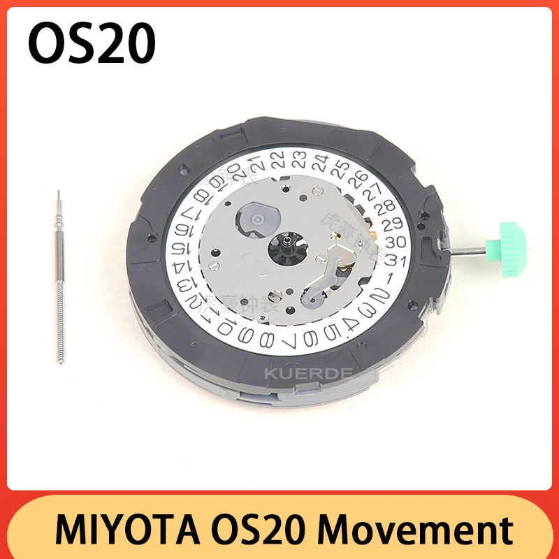 Japan Original New MIYOTA OS20 Watch Movement Caliber 3-6-9 Seconds 3 Calendar Watch Parts Watch Repair Accurate Travel Time