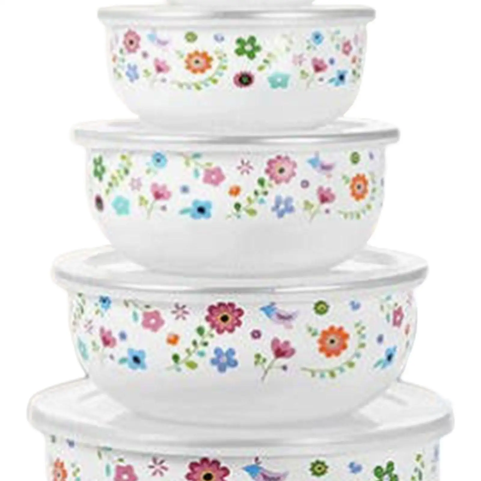 5Pcs Mixing Bowl Set Rice Bowl Food Prep Bowls for Cooking Biscuits Pancakes