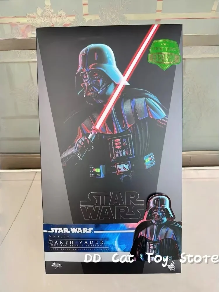 Em estoque original hottoys ht mms777 1/6 star wars darth vader duelo efeito versão 1/6 escala figura de ação colecionável