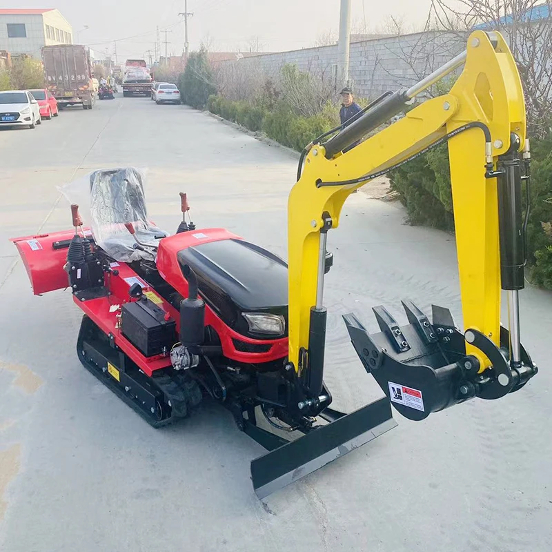 

Customized 25HP Crawler Cultivator Slope Plowing Inter-Row Weeding Middle Tilling