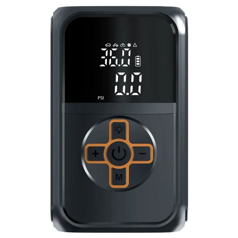 

M12K-For Smart Digital Display Air Pump With Emergency Lighting Multi-Function Wireless Inflator Portable