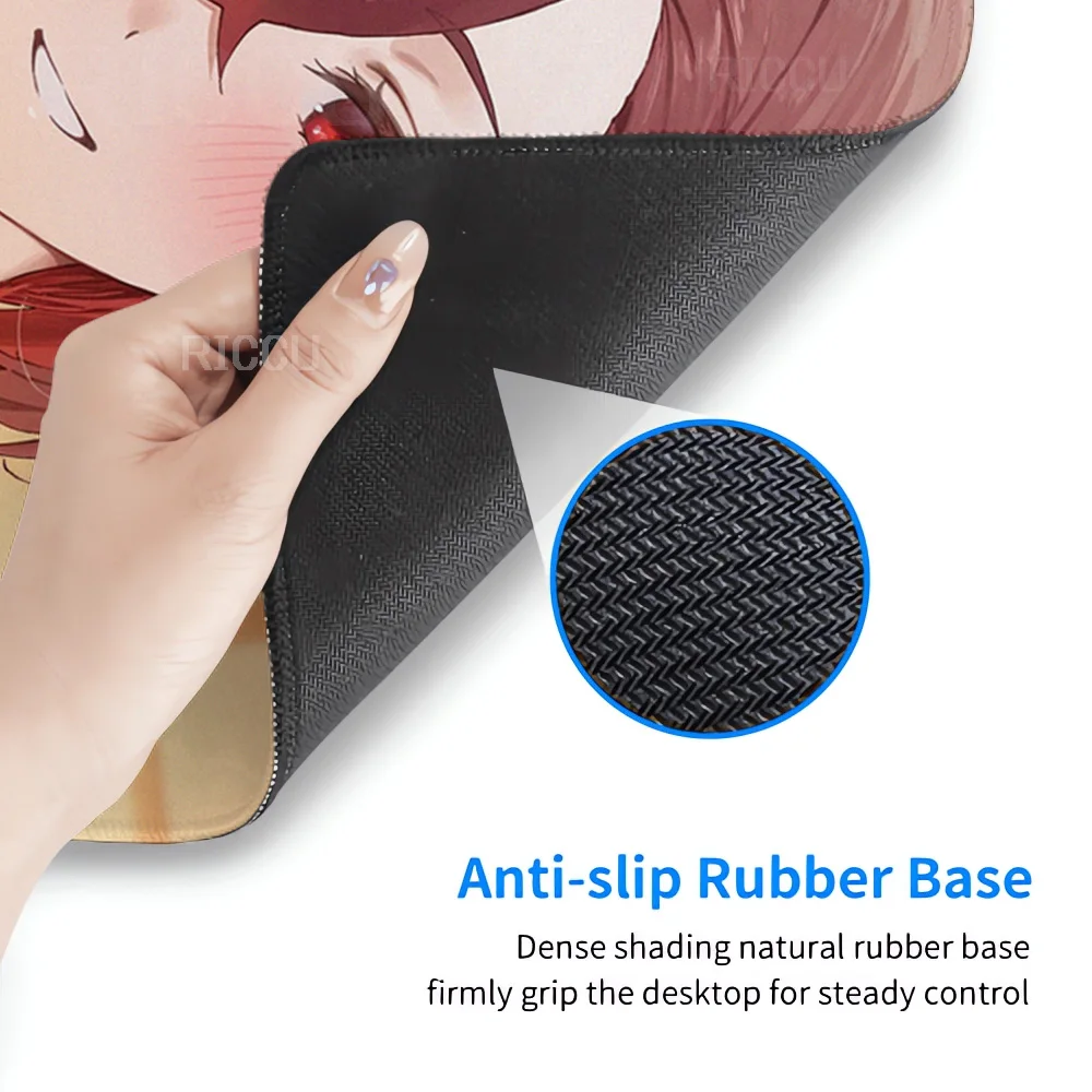 أنيمي Dandadan مومو Ayase ماوس الوسادة ملحقات الكمبيوتر الجدول حصيرة السجاد حصيرة لعبة لاعب مخصصة الرياضة الإلكترونية هنتاي مكتب الملحقات #6