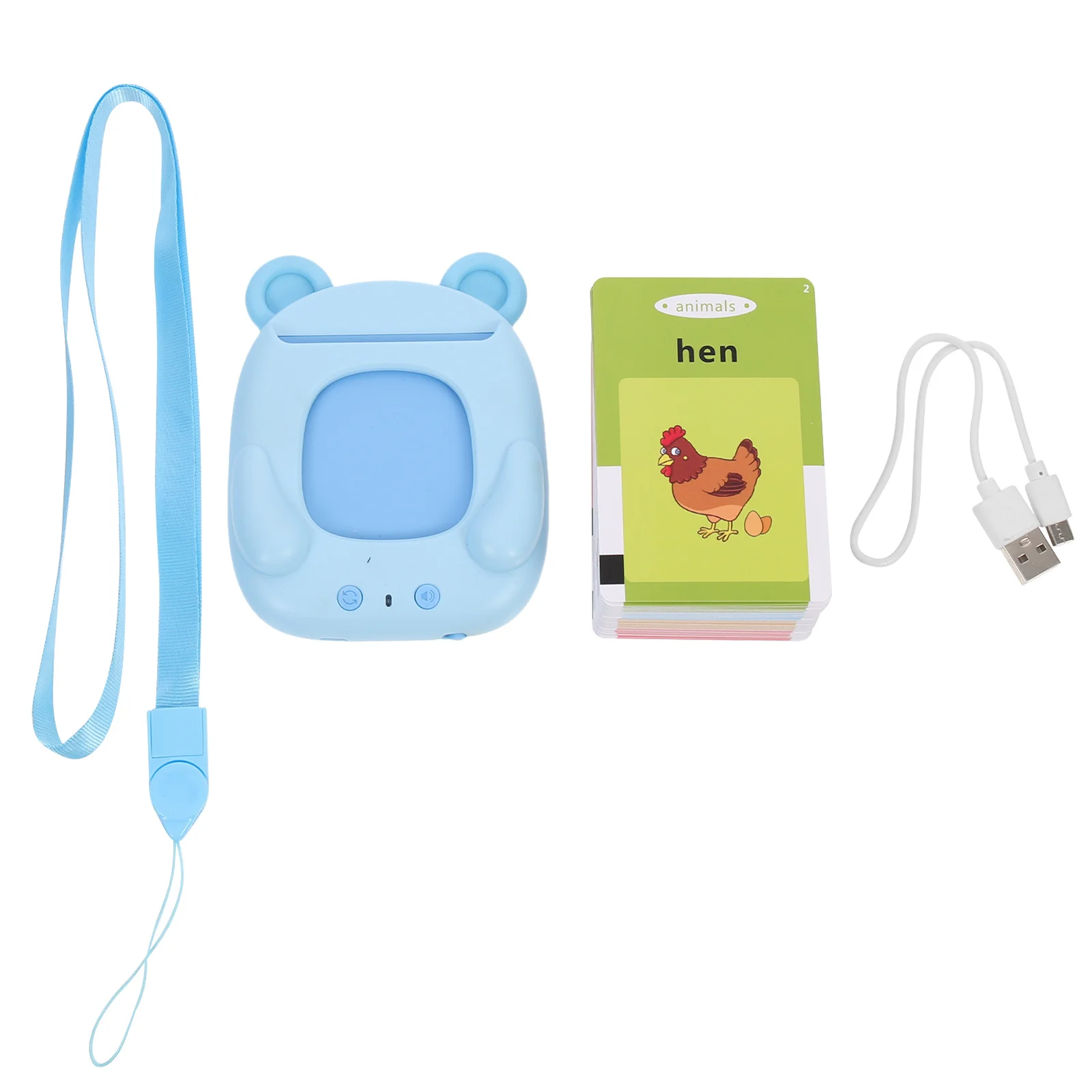 مجموعة واحدة من آلة تعلم اللغة الإنجليزية التعليمية المبكرة للأطفال، جهاز قراءة البطاقات، آلة تعليمية للصوت، علاج الكلام المعرفي #5