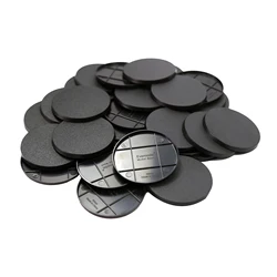 Evemodel 60mm Round Plastic Model Bases MB1160 for Gaming Miniatures Action Figure War Game