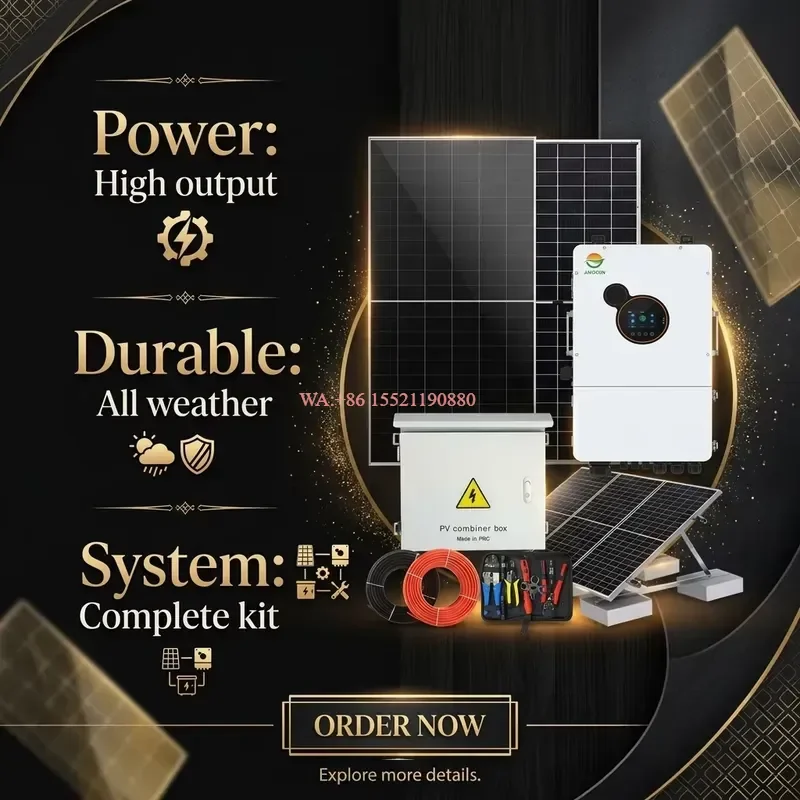 WMWMNU Complete Off Grid Solar Energy System 1KW-20KW Standalone Solar Power Kit for House Farm