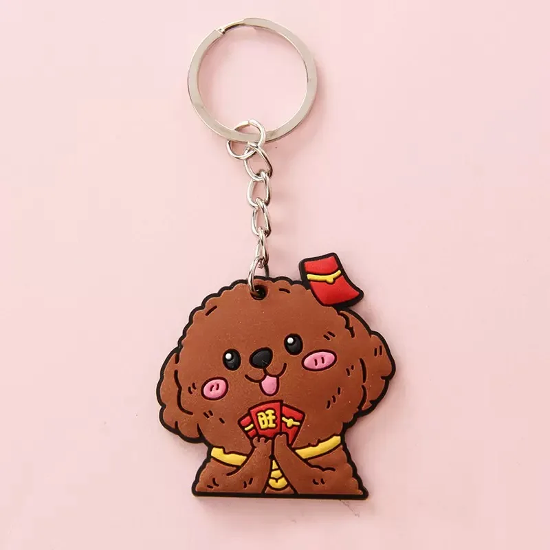 100PCS/Bag Custom PVC Cartoon Keychain Custom PVC Keychains – Creative Key Rings & Small Gifts. Free Artwork Design.