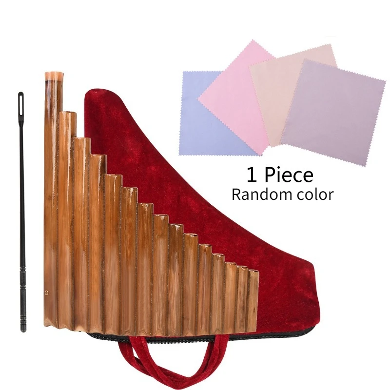 15 Pipe Tradition Xiao Handmade Bamboo Pan Flute Adult Professional Performance Panpipe G Key Chinese Vertical Bamboo Flute