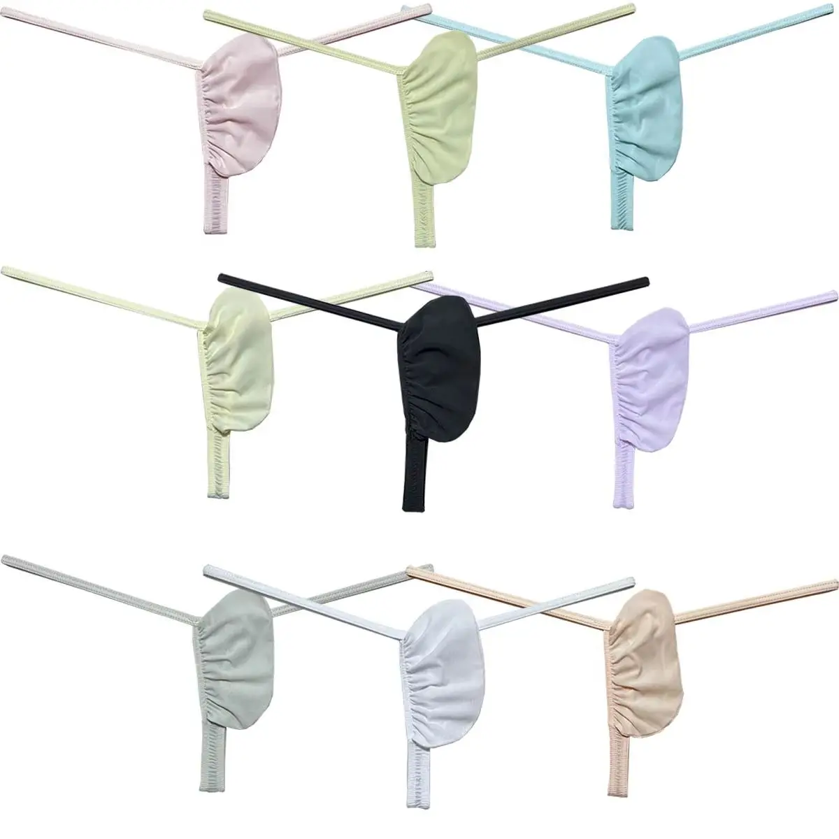 

Мужское нижнее белье: стринги с контурным карманом, ультратонкие шелковистые трусы-танга, мужские бикини, трусы-стринги, эластичные трусики для мужчин