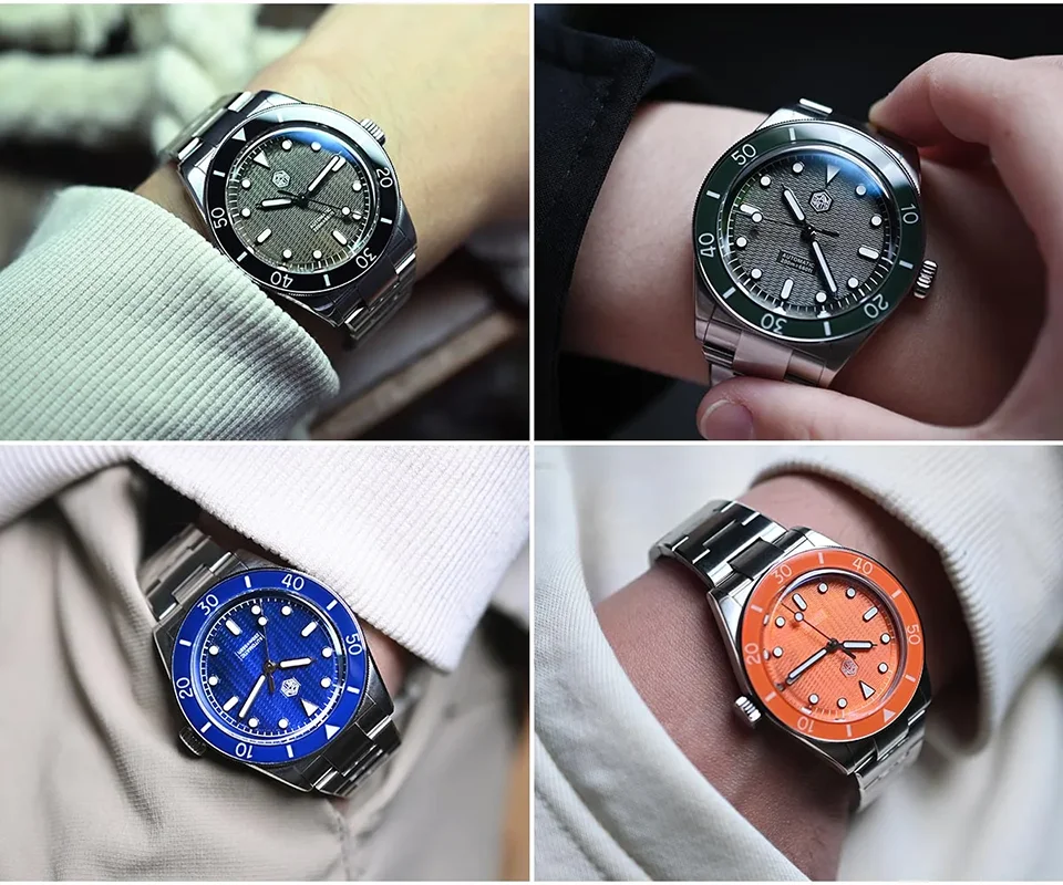 San Martin SN0151 Mechanisch h - Guilloché Dial Watch recensie en prijs