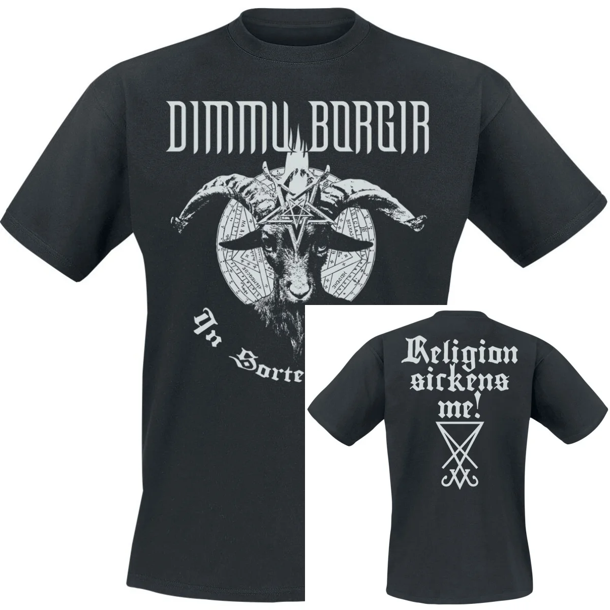 2026 Dimmu Borgir Graphic Cotton Band T-shirt Unisex Summer Short Sleeve Fashion Brand Tee Luxury Casual Vintage Tees