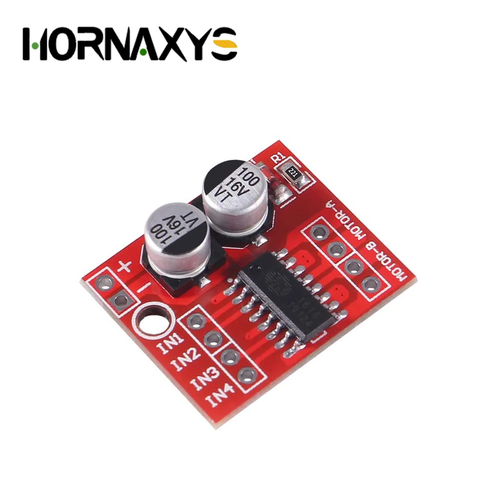 5/10PCS 298N 1.5A 2-way MX1508 DC Motor Driver Module MINI PWM Speed Dual H-Bridge Stepper Motor L298N Motor Speed Control Board