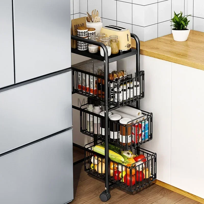 Trolley Drawer Type Salon Beauty Barbering Wrought Iron Salon Kitchen Floor Cart Kitchen Modern Carrello Attrezzi Furniture