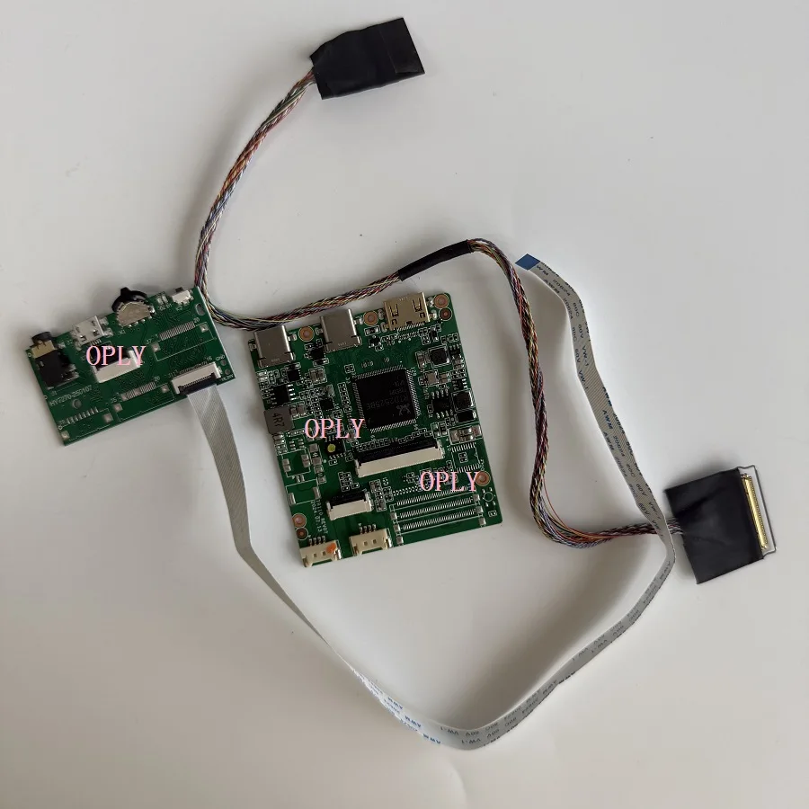 MINI HDMI-compatible LVDS Control Board kit 2 TYPE-C  for B156XTN02 B156XW02 B156XW02 V1 B156XTN03 1366X768  LCD LED15.6” screen