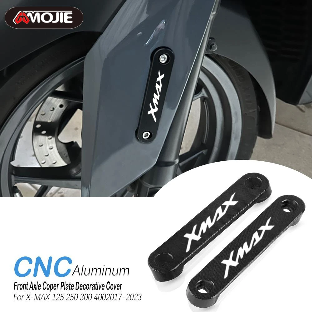 For Yamaha X MAX XMAX X-MAX 125 250 300 400 2017 2018 2019 2020 2020 2022 2023 Front Axle Coper Plate Decorative Cover