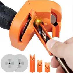 Multi-functional Drill Bit Sharpener Portable Drill Bits Grinding Sharpener For High-Speed Steel Carbide Drill Bits