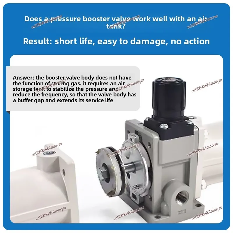 Pneumatic booster valve gas booster pump VBA10A-02/VBA40A-04GN booster cylinder