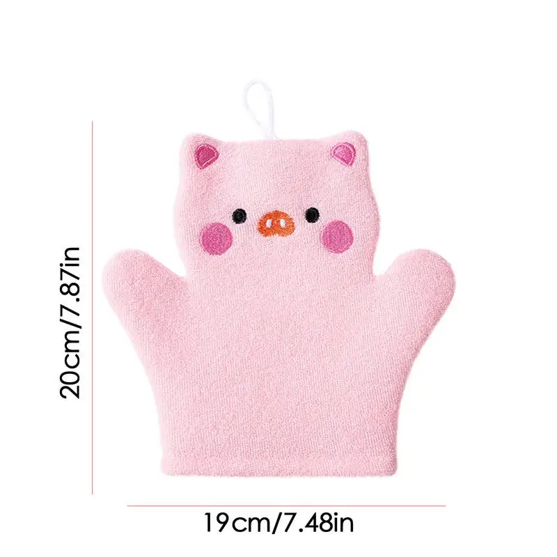 Baby Bath Glove Kids Bath Sponge Mitt Kids Bath Mitt Bath Gloves Shower Towel Scrub Body Wash Children Home Supply Elastic Wipe