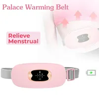 USB Electric Abdominal Heating Massage Menstrual Warm Belt Waist Heating Pain Women Massager Uterus Relief Stomachache