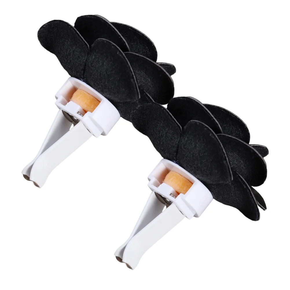 

2Pcs Car Vent Clips Essential Oil Diffuser Auto Perfume Car Interior Outlet Clip Scented Freshener Air Conditioner Vent