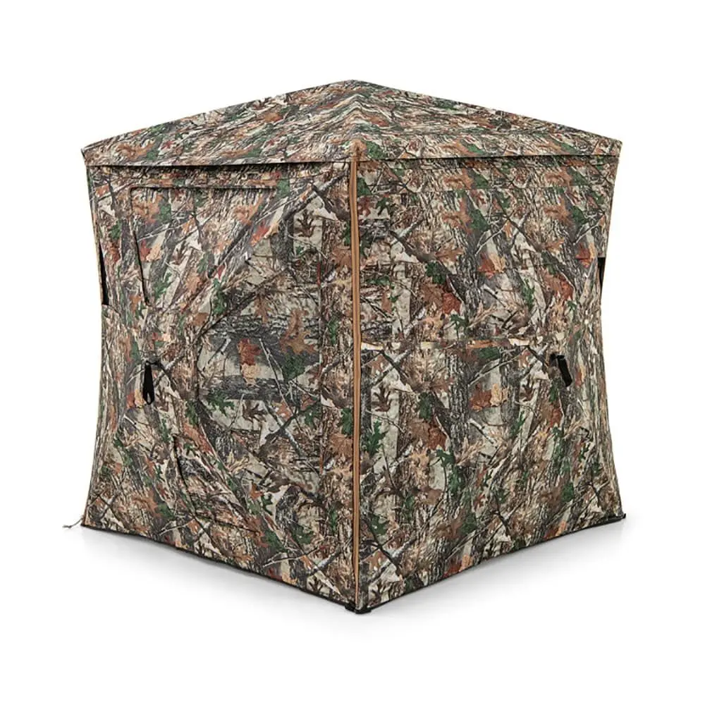 5-in-1 Detachable Hunting Blind, for 2-3 People with Skylight, Outdoor Camouflage Shelter, 1 Piece view 8
