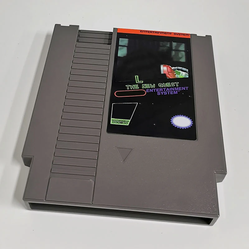 8 Bit NES Video Game Cartridge - L and The New Quest - For Retro Classic NES Console - NES Hack - Region Free