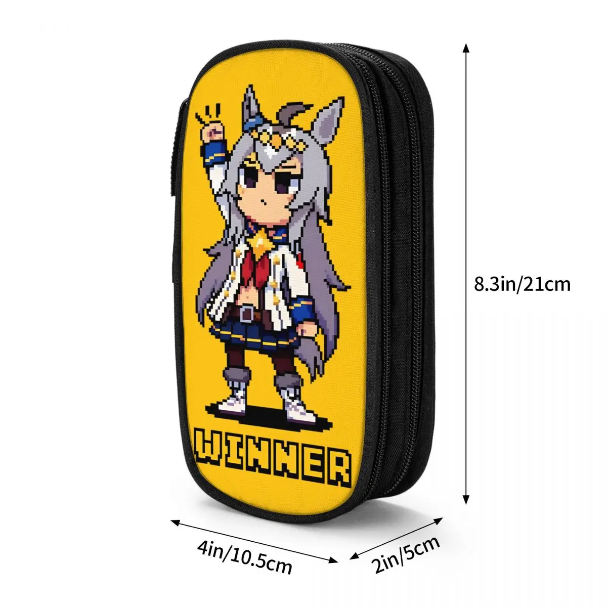 

Модные пеналы Oguri Cap Uma Musume, пенал, держатель для ручек для студентов, большие сумки для хранения, школьные подарочные канцелярские принадлежности