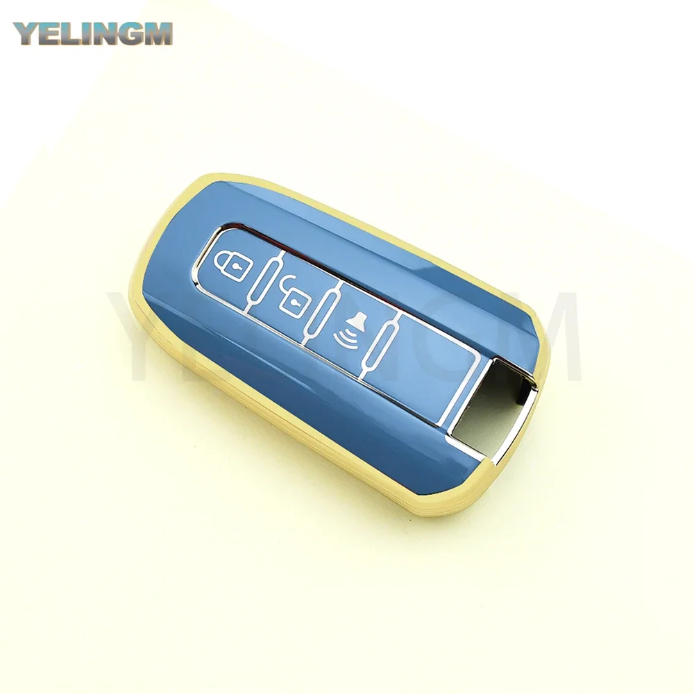 Smart Key Case Cover For Ssangyong Actyon Kyron Rodius Tivolan Ssangyong Korando C Rexton W Car Shell Fob Holder Soft TPU - view 3