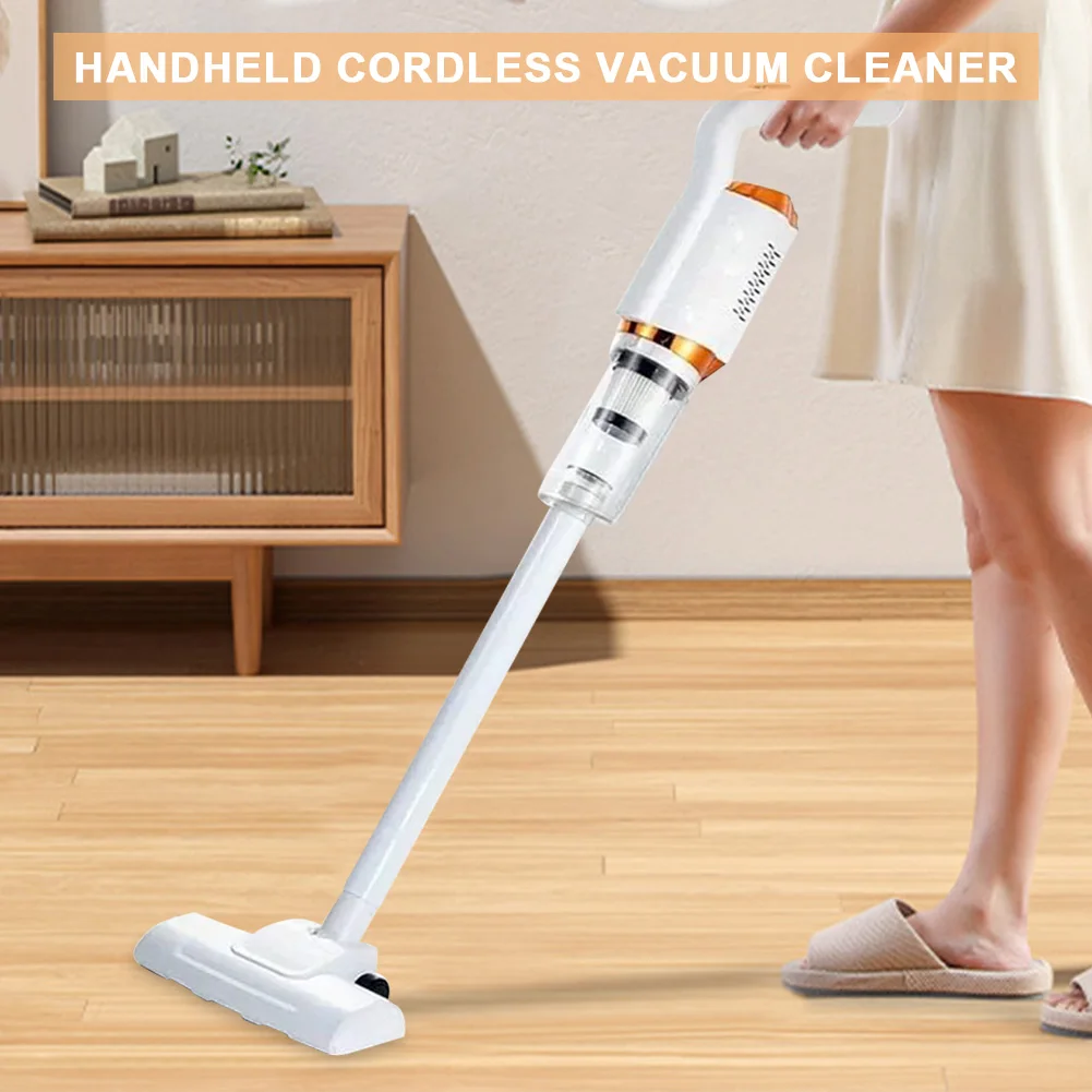 Handheld Wireless Vacuum Cleaner USB Rechargeable 120W Vacuum Electric Sweeper Large Suction Vacuum Cleaner for Home and Car Use