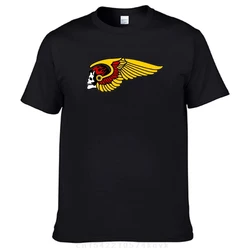 H-Helles T-Shirt Summer Popular Logo A-Angeles Y2K Casual T-Shirts Cotton Novelty Tshirt For Men Short Sleeve Design Tops