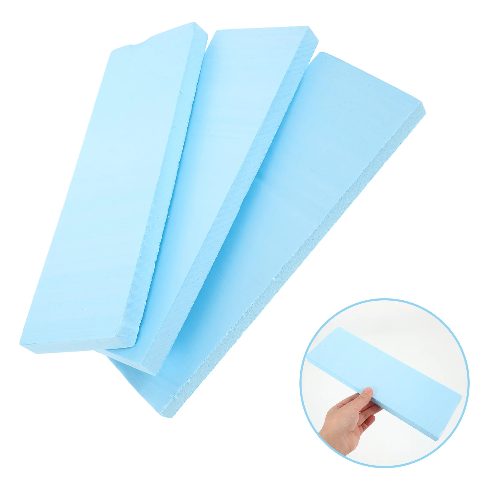 3 Pcs Scene Model Foam Xps Board Insulation Polystyrene Balm Making Material DIY Rectangle