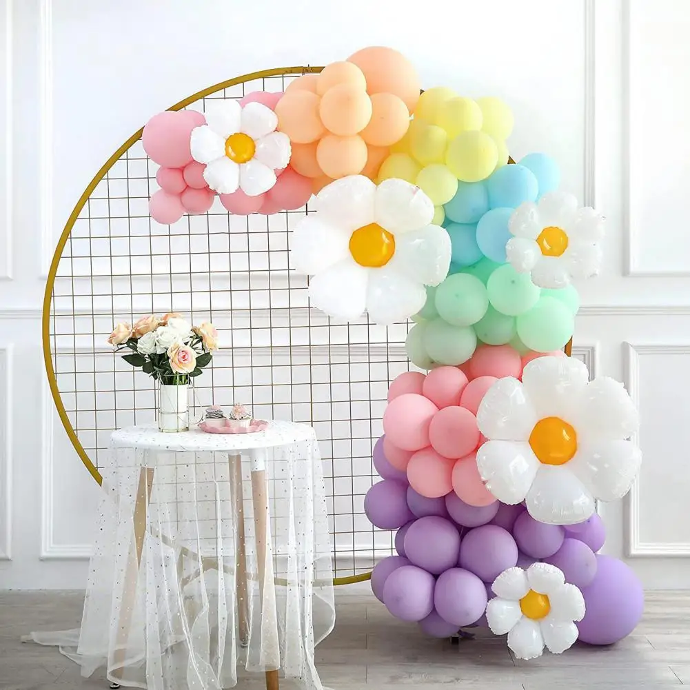 159Pcs 5/10/18inch Flower Balloon Garland Arch Kit Chain Glue Dot Birthday Baby Shower Wedding Macaron Balloons Party Decor