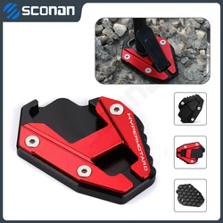 For Ducati Hypermotard 939 950 SP Desert X Scrambler 1100 Motorcycle Accessories Kickstand Side Stand Enlarge Extension Plate
