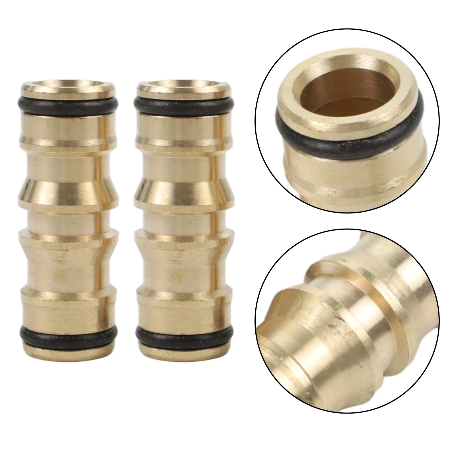 As Pictures Show Garden Hose Fittings 2 Pack Connectors Compatible With Garden Hoses Easy Installation Process