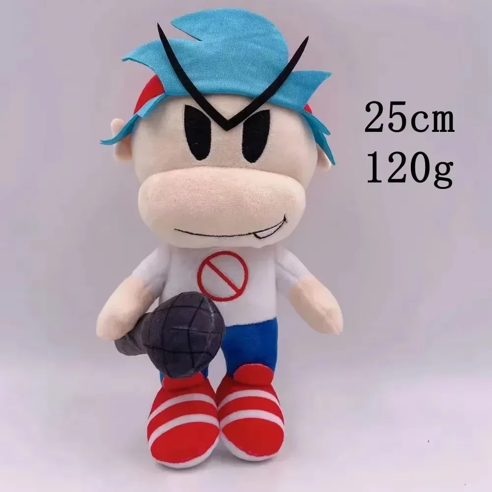 26cm Friday Night Funkin Plush Dolls Kawaii Anime Tricky The Clown Madness Combat Game Toys Stuffed Soft Room Decoration Gifts