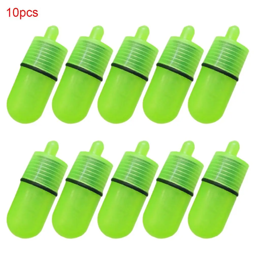 

10Pcs/Lot Bite Bell LED Fishing Light Luminous Green Lamp Signal Light