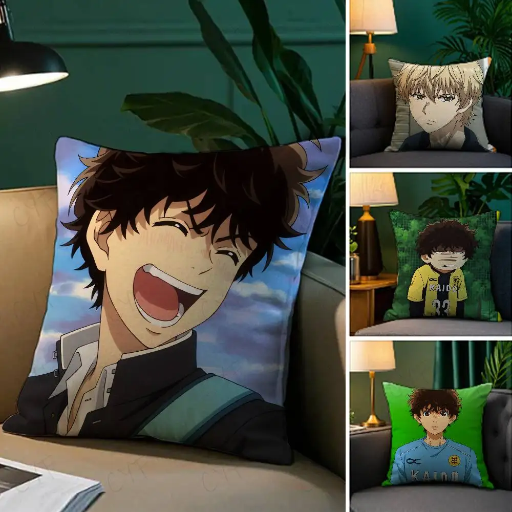 

Anime A-Aoashi Pillow Case Custom Printed Brushed Fleece Pillow, Baby Skin-Touch, Eco-Friendly Dye-Sublimation Cushion for Home