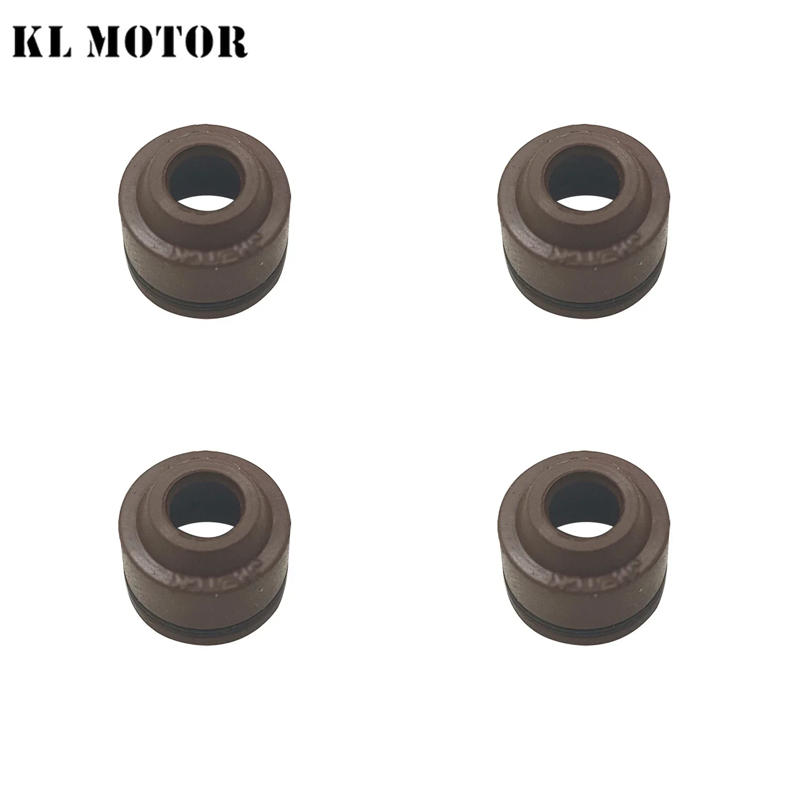 4PC SEAL 5Х10Х8,7 VALVE STEM SEAL RING SET for Russian mechanics RM PM 500-2 650 650-2 ATV Snowmobile 505C043 0120615 LU065628