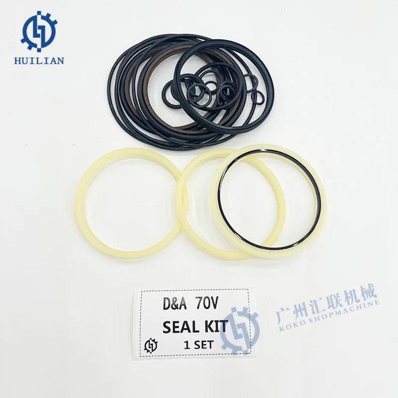 

Hydraulic Breaker Hammer Repair Seal Kit for Excavator Hammer Spare Parts D&A70V D&A220DP