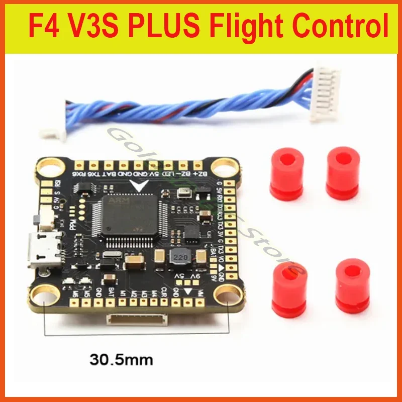 NEW F4 V3S PLUS FC Flight Controller Board Built-in Barometer OSD for RC QAV/ZMR 210 230 250MM RC Drone